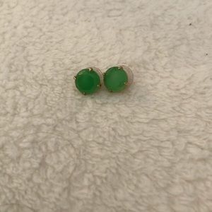 Stella and Dot green studs